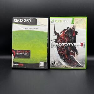 Xbox 360 Video Game Lot of 2 Prototype 2 & Call of Juarez